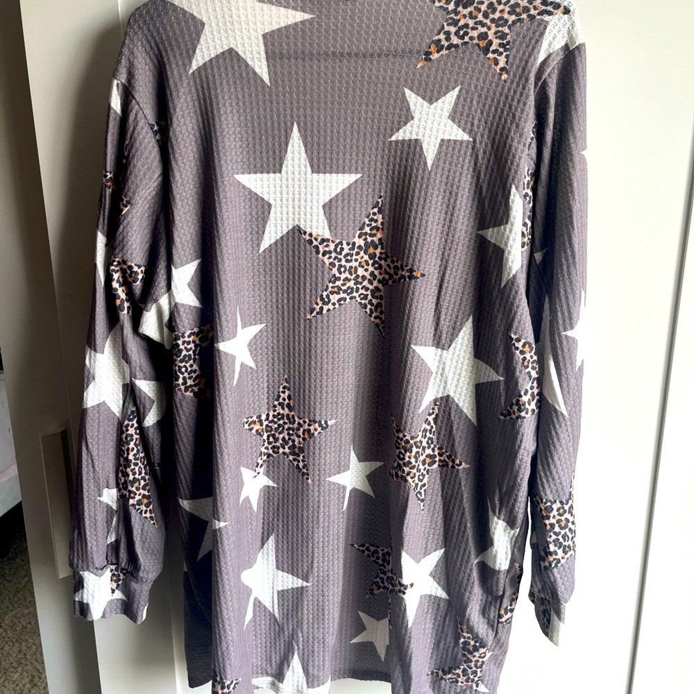 Heimish waffle knit long cardi